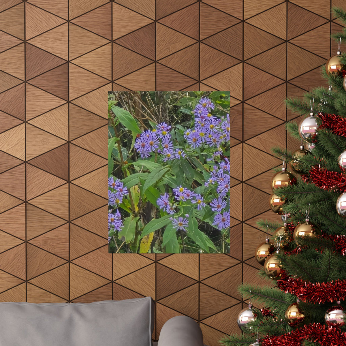 Wild Asters — Blue Ridge Wildflowers Poster